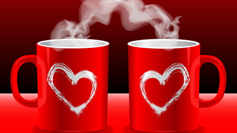Love Cups wallpaper