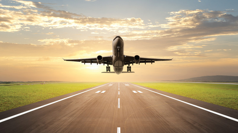 Airplane Ready to Take Off wallpaper