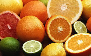 Citrus fruits wallpaper