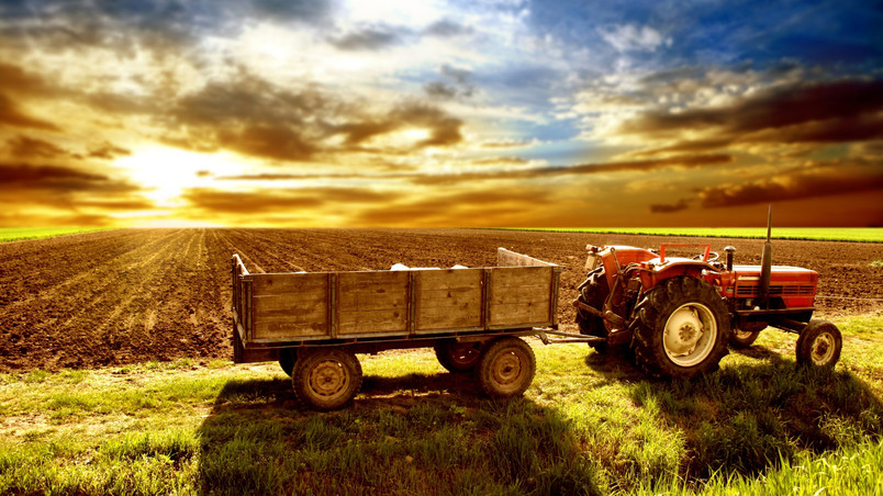 HDR Tractor wallpaper