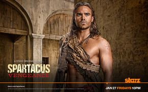 Gannicus Spartacus Vengeance wallpaper