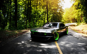 Old Ford Mustang Tuning wallpaper