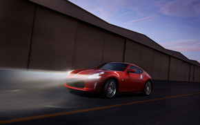 Nissan 370Z Magma Red 2013 wallpaper