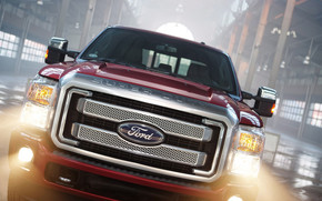 Ford Super Duty Platinum Front wallpaper