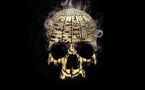 Skull Smoker wallpaper