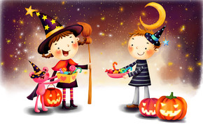 Halloween Night Tradition wallpaper