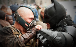 Bane vs Batman wallpaper