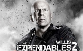 Bruce Willis Expendables 2 wallpaper