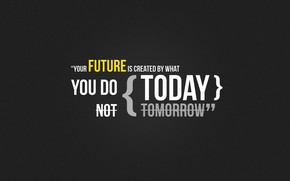 Quote for Future wallpaper