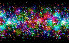 Colorful Bubbles wallpaper