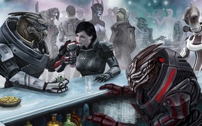 Mass Effect 3 Captain Shepherd wallpaper