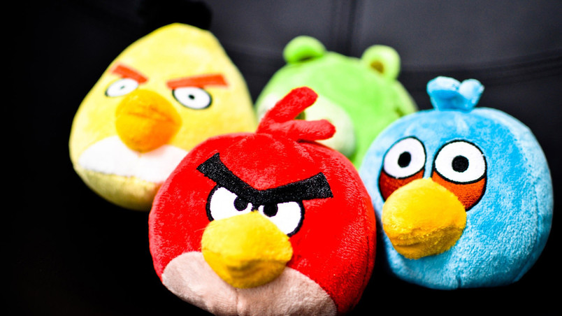Angry Birds Toys wallpaper