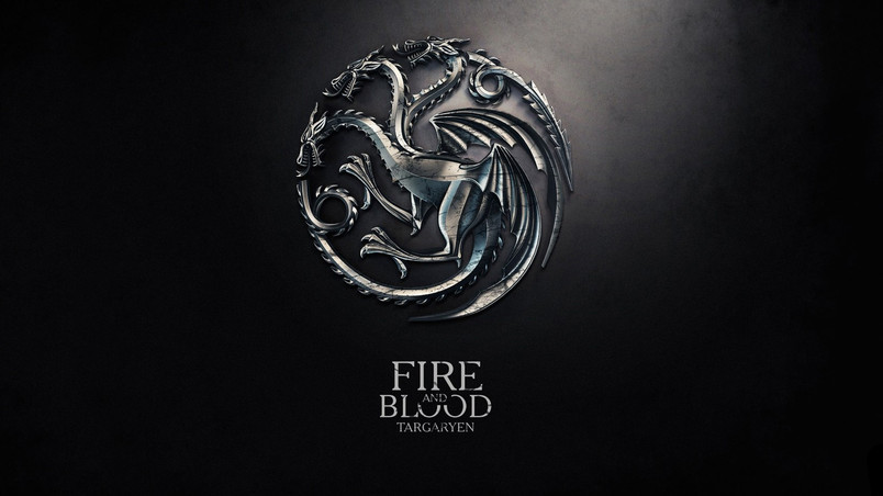 Fire and Blood wallpaper