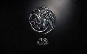 Fire and Blood wallpaper