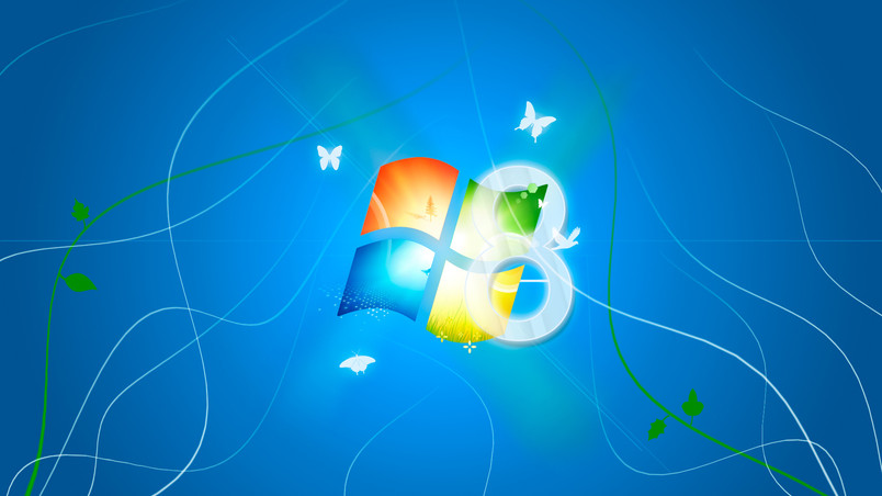 Windows 8 Alive wallpaper