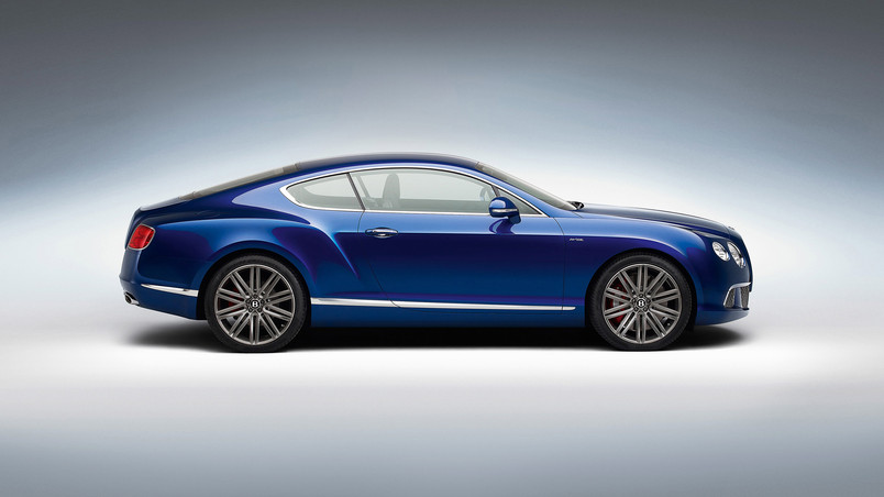 Blue Bentley GT Studio wallpaper