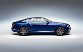 Blue Bentley GT Studio wallpaper