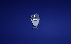 Funny Shark wallpaper