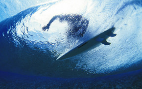 Surf Underwater View wallpaper