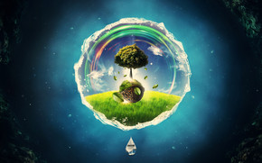 World Fantasy Tree wallpaper