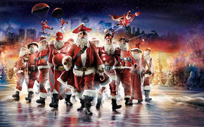 Santa Heroes wallpaper