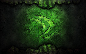 Nvidia Green Logo wallpaper