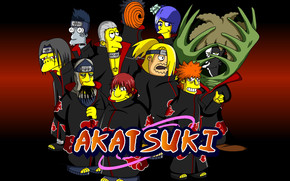 Naruto Simpsons wallpaper
