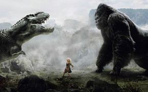 King Kong vs Dinosaur wallpaper