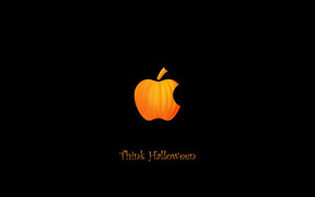 Apple Halloween wallpaper