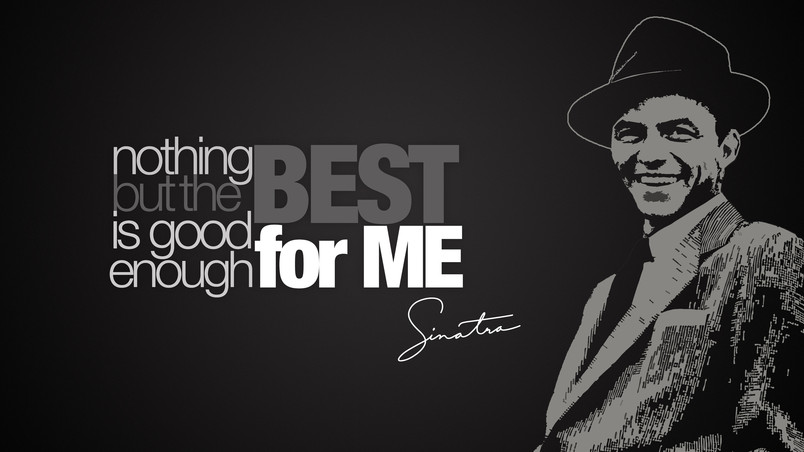 Frank Sinatra Quote wallpaper