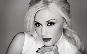 Gwen Stefani Black and White wallpaper