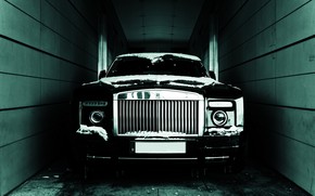 Black Rolls Royce Phantom Coupe wallpaper