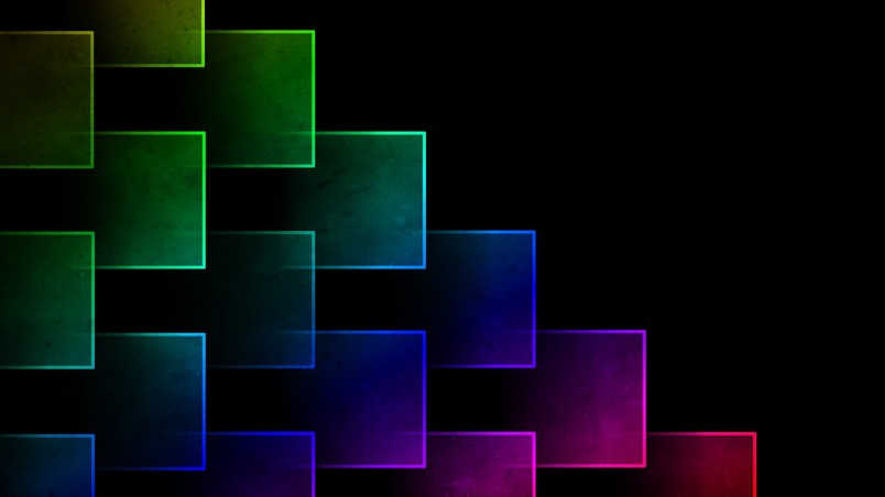 Colorful Cubes wallpaper