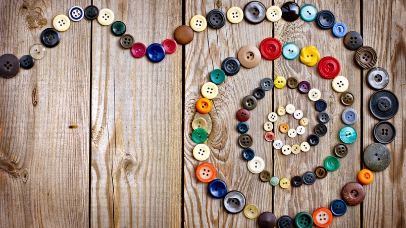 Colorful Buttons wallpaper