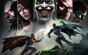 Injustice The Mighty Among Us wallpaper