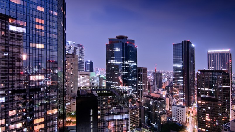 View of Tokyo City wallpaper