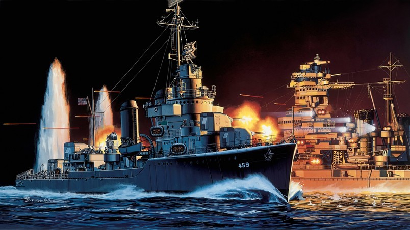 USS Laffey wallpaper