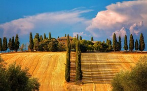 Sienna Tuscany wallpaper