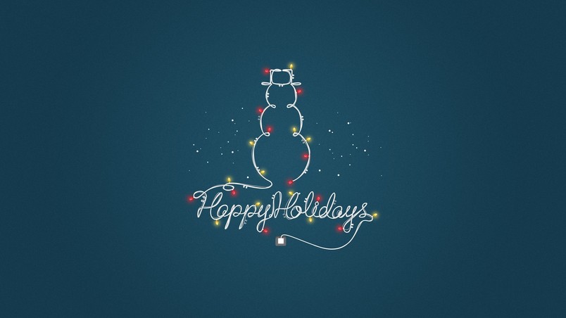 Wish You Happy Holidays wallpaper