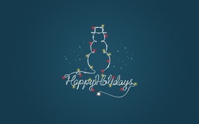 Wish You Happy Holidays wallpaper