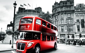 London Bus Design wallpaper