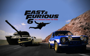 The Fast and Furious 6 wallpaper
