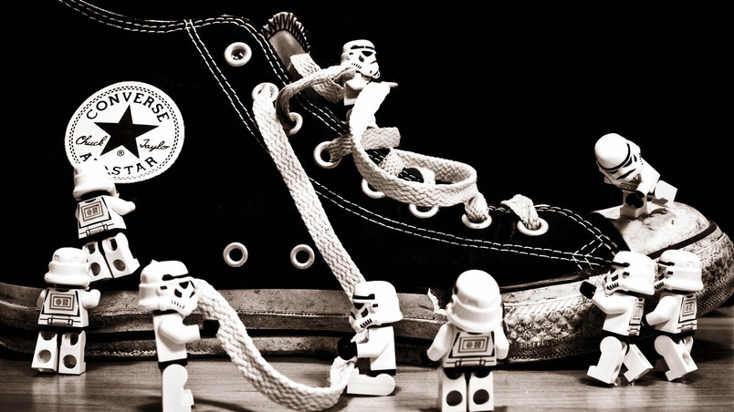 Storm Trooper Converse wallpaper