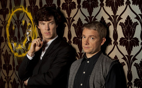 Sherlock and John wallpaper