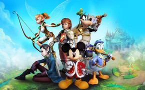 Kingdom Hearts Game wallpaper