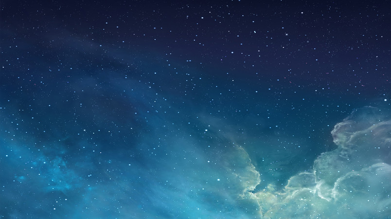 iOS 7 Galaxy wallpaper