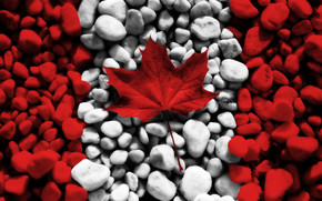Canada Stones Flag wallpaper