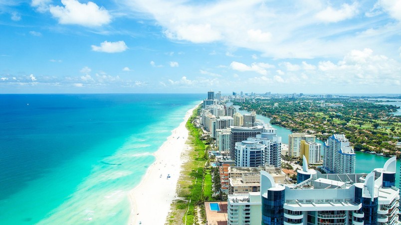 Stunning Miami View wallpaper