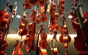 New Violins wallpaper