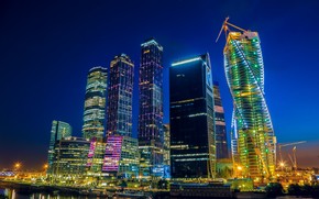 Moscow New City wallpaper